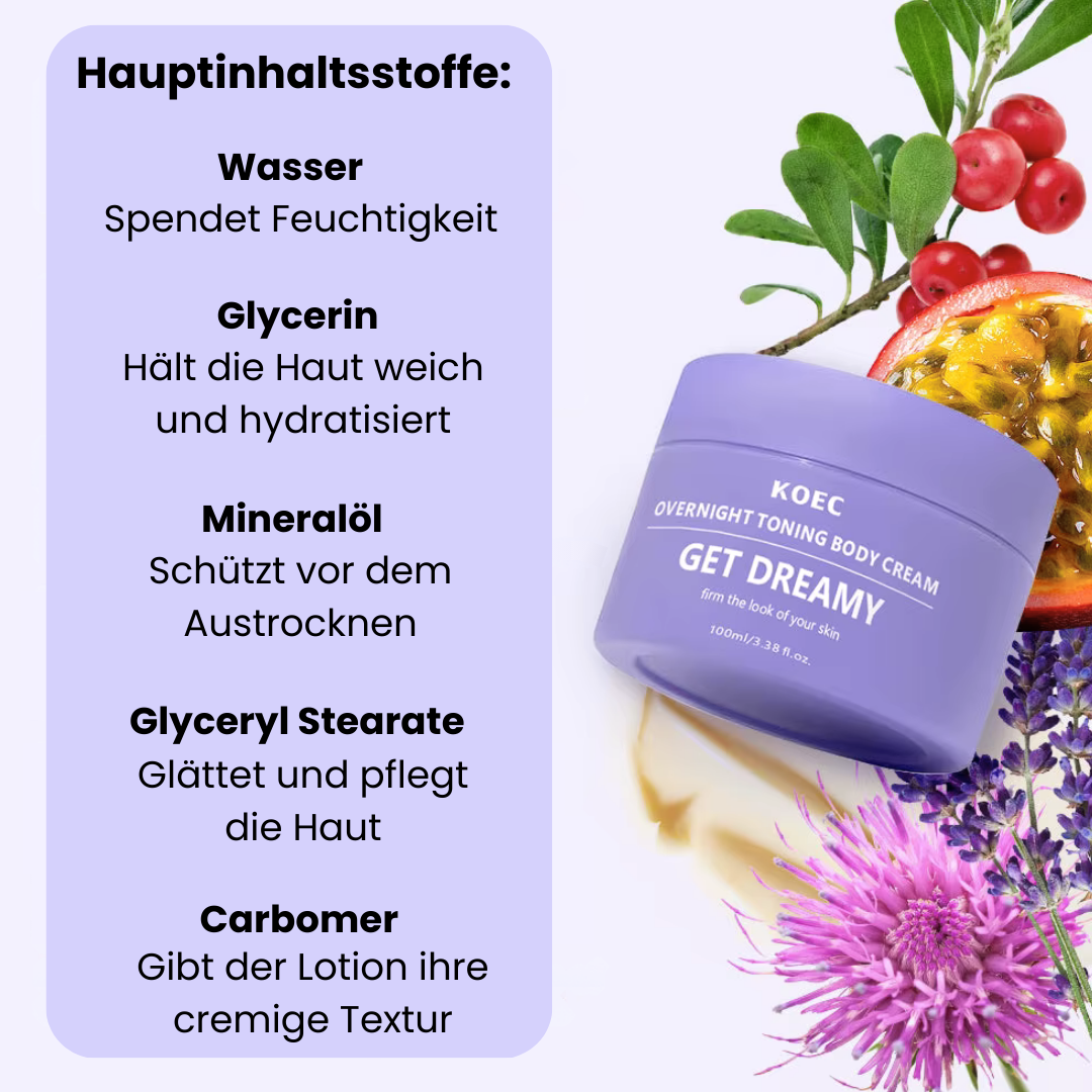 Koec - Get Dreamy Straffende Körpercreme
